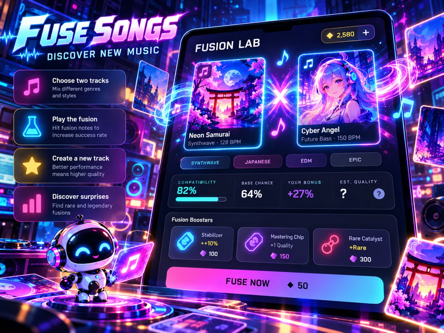 Beat Fusion on iPad — fusion boosters, compatibility and estimated quality