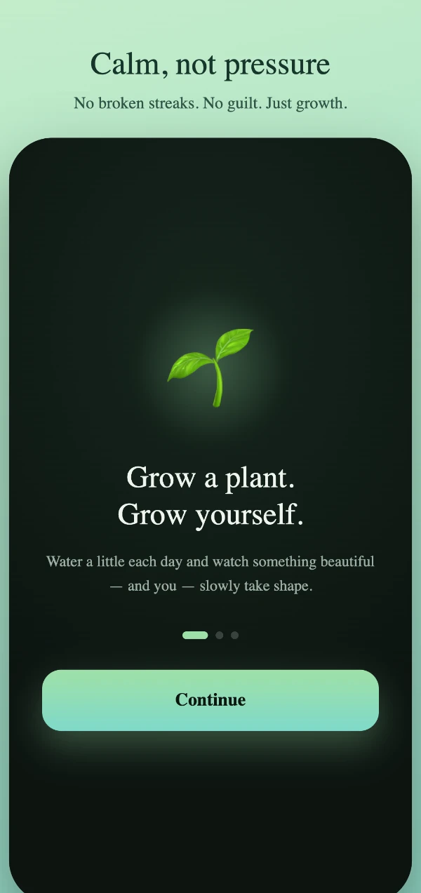 Bloom365 — a calm, encouraging space to grow at your own pace