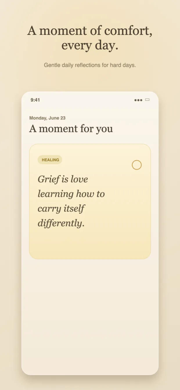 Eternal Messages — a gentle daily reflection for hard days