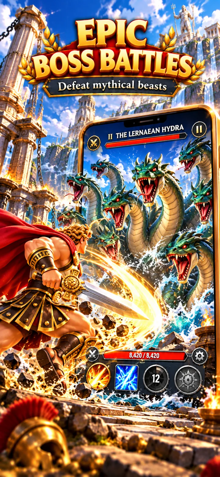 Hercules: Twelve Labors — Become the champion — unlock powerful Hero Forms