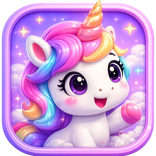 Rainbow Unicorn Puzzle icon